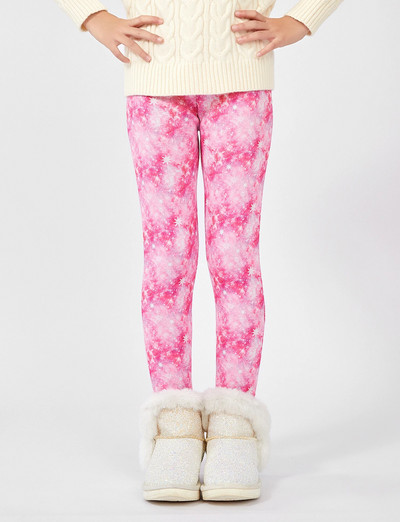 Jesenné a zimné teplé dievčenské nohavice, zamatové zahusťovacie dievčenské legíny s kvetinovou potlačou, detské nohavice, dievčenské nohavice pre vek 2-9 rokov