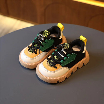 DIMI 2023 Φθινόπωρο Νέα Παιδικά Παπούτσια Pu Δερμάτινα Παιδικά Αθλητικά Παπούτσια Βρεφικά Παπούτσια για νήπια Άνετα μαλακά αγόρια για κορίτσια casual παπούτσια