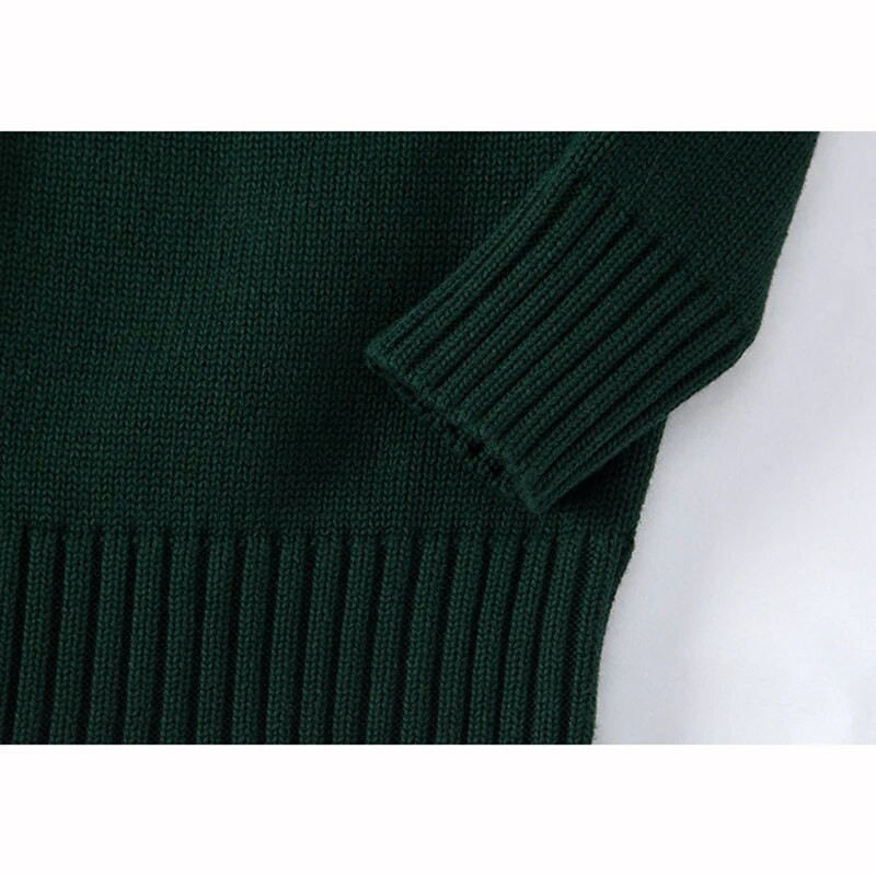 Detský sveter pre bábätká, chlapcov a dievčatká, jeseň/zima, detský sveter s dlhým rukávom a vyšívaným kvetinovým vzorom, pletený sveter