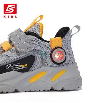 Baasploa Детски маратонки Момчета Момичета Led Light Luminous Shoes Мрежести дишащи детски спортни обувки Детски ежедневни маратонки за ходене
