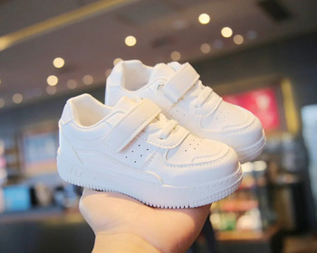 Παιδικά παπούτσια casual Mesh Sneakers Αγόρια Αθλητικά αναπνεύσιμα αθλητικά παπούτσια τένις Βρεφικά κορίτσια για την άνοιξη μόδα Κέλυφος Λευκά παπούτσια για τρέξιμο
