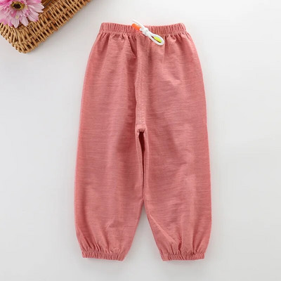 2021, pantaloni de bumbac cu îmbrăcăminte din bambus, pantaloni harem pentru băieți, fete, pantaloni harem, primăvară și vară, în culori uni, haine pentru copii 1-5 ani