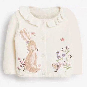 Little maven Βρεφικά πουλόβερ για κοριτσάκια Υπέροχα πλεκτά casual ρούχα Άνοιξη και φθινόπωρο Απαλά και άνετα Παιδικά ρούχα 2-7 ετών