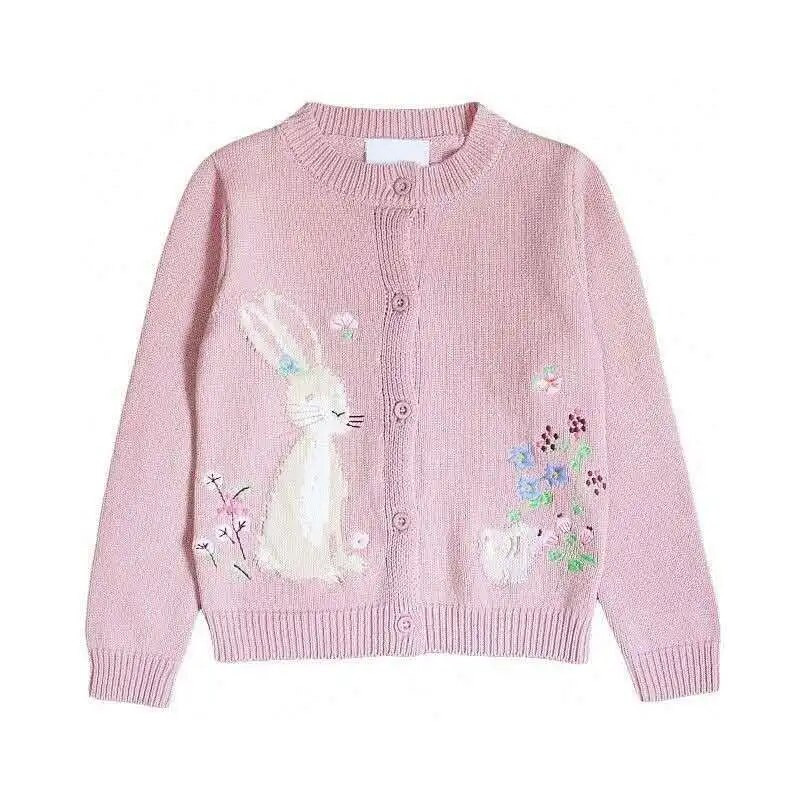 Little Maven Beebitüdrukute kampsun Armas kootud vabaajariided Kevadised ja sügisesed Pehmed ja mugavad 2–7-aastaste laste kandmine