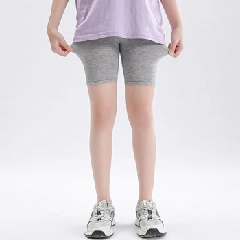 Летни нови момичешки клинове Детски тънки модални панталони Млади студентски модни предпазни панталони за 3-12 години Тийнейджърски деца Ежедневни шорти