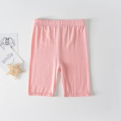 Leggings pentru fete noi de vară Pantaloni subțiri în modal pentru copii Pantaloni de siguranță la modă pentru tineri studenți pentru 3-12 ani Adolescenți Pantaloni scurți casual