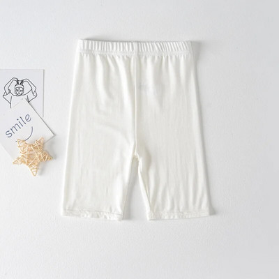 Leggings pentru fete noi de vară Pantaloni subțiri în modal pentru copii Pantaloni de siguranță la modă pentru tineri studenți pentru 3-12 ani Adolescenți Pantaloni scurți casual