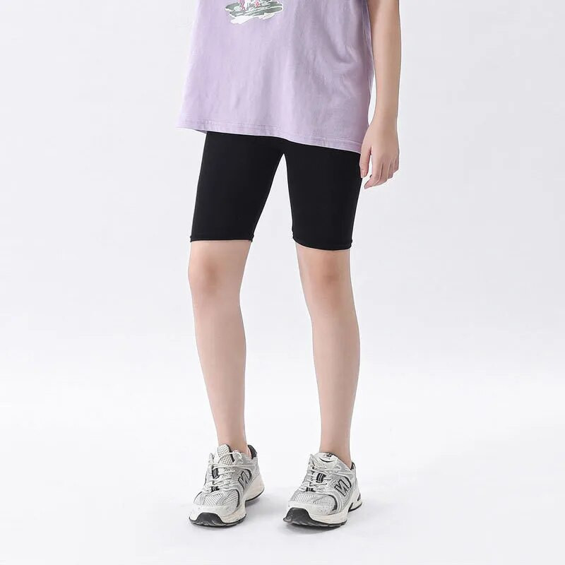 Suvised Uued Tüdrukutele Retuusid Lastele Õhukesed Modaalsed püksid Noorte tudengite Moodsad turvapüksid 3–12-aastastele Teismelistele lastele vabaaja lühikesed püksid