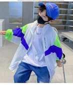 Kabát fiú lányoknak 5-14 éves korig divatos pamut kabát csecsemő tipegő gyerek kabát ősz tavasz nyár egyszínű fényvédő felsőruházat