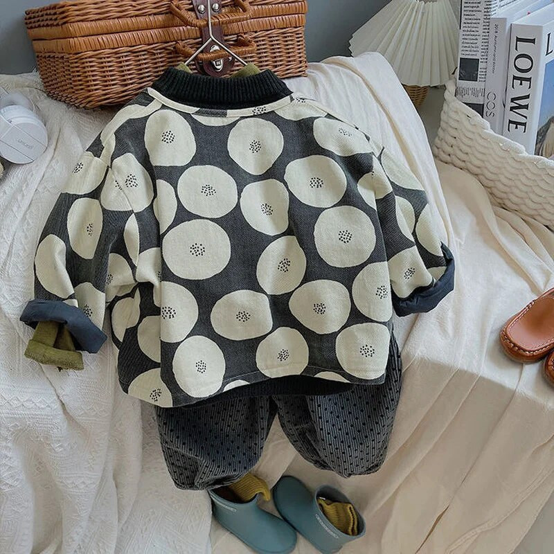 Poiste jope kevad- ja sügisstiilis 2022 uus laste tasku vabaajariiete mantel beebiriietus 1-8 a.