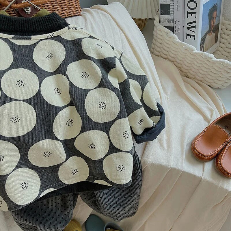 Poiste jope kevad- ja sügisstiilis 2022 uus laste tasku vabaajariiete mantel beebiriietus 1-8 a.