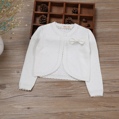 Παιδικά Κοριτσίστικα Ζακέτα για κορίτσια Ροζ Φιόγκος Κόκκινα Βαμβακερά Εξωτερικά Ενδύματα για Κορίτσια 1 2 3 4 6 8 10 11 Ετών Κοριτσίστικα Ρούχα RKC175024