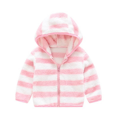 Dievčenská zimná bavlnená bunda, módna, univerzálna, hrubá, zateplená chlapčenská kožušinová bunda s golierom, kórejská verzia, kvalitné oblečenie pre deti od 2 do 7 rokov