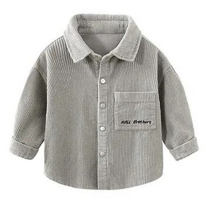 Cămașă pentru copii mici, plus catifea, cămăși calde de iarnă, pentru copii, jachetă, modă, catifea groasă, îmbrăcăminte exterioară pentru copii, 2-8 ani