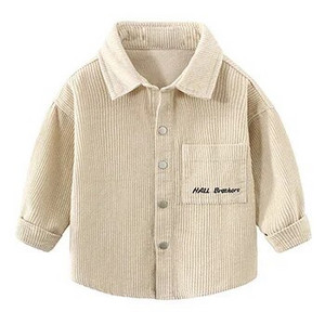 Cămașă pentru copii mici, plus catifea, cămăși calde de iarnă, pentru copii, jachetă, modă, catifea groasă, îmbrăcăminte exterioară pentru copii, 2-8 ani