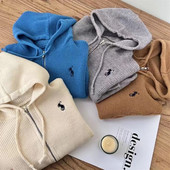 Nové chlapčenské bundy, pletené detské kabáty, módne detské vrchné oblečenie, jar, jeseň 2023 – A0146