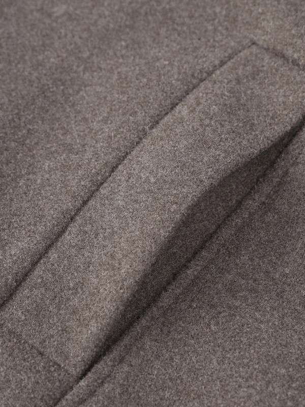 Elegantná vlnená bunda rovného strihu s výstrihom do V, dámska módna jednoradová krátka bunda s krátkym kabátom, jeseň 2023, elegantné dámske kancelárske oblečenie na ulici