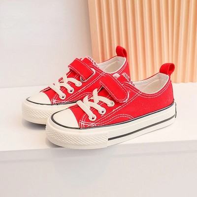 Pantofi Canvas Copii Primavara Fete Pantofi Bord Baieti Pantofi Stofa Plasa Rosii Pantofi Copii Pantofi Copii Baieti