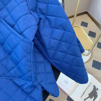 Μεγάλο μέγεθος 6XL 150kg Χειμερινά πάρκα για γυναίκες Νέα κορεάτικη μόδα υπερμεγέθη παλτό Καρό μπουφάν χοντρό ζεστά ρούχα
