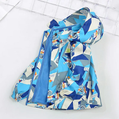 Detské chlapčenské zimné kabáty, detské oblečenie na zips s dlhým rukávom a kapucňou, vetruodolné bundy, teplé kabáty, oblečenie pre 3-14 rokov