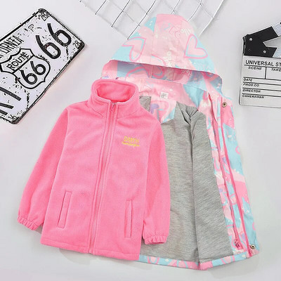 Detské chlapčenské zimné kabáty, detské oblečenie na zips s dlhým rukávom a kapucňou, vetruodolné bundy, teplé kabáty, oblečenie pre 3-14 rokov