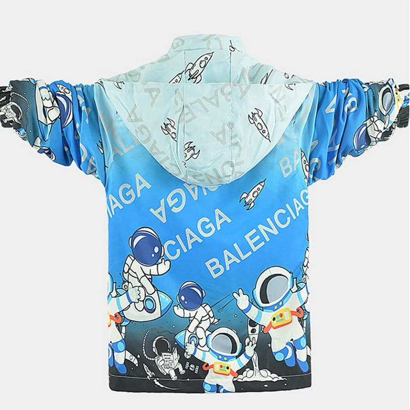 Detské chlapčenské zimné kabáty, detské oblečenie na zips s dlhým rukávom a kapucňou, vetruodolné bundy, teplé kabáty, oblečenie pre 3-14 rokov