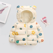 1-6 a Beebi soojad sulejoped Poisid Tüdrukud Kapuutsiga Multikad ülerõivad Sügistalvemantlid Lasteriided Kerged jakid