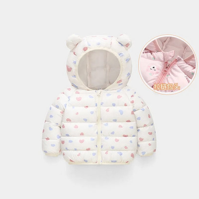 1-6 a Beebi soojad sulejoped Poisid Tüdrukud Kapuutsiga Multikad ülerõivad Sügistalvemantlid Lasteriided Kerged jakid