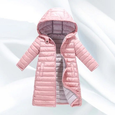 Jesenná zimná vrchná bunda pre chlapcov a dievčatá, oblečenie s bavlnenou podšívkou, detský kabát s kapucňou, detské oblečenie, parky, mäkký tenký overal