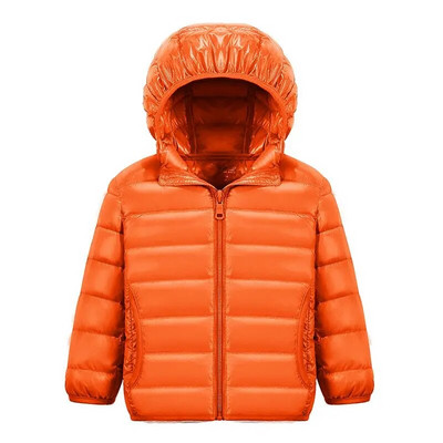 Kids Puffer Duck Down talvejoped poistele Ultrakerged kaasaskantavad kapuutsiga tüdrukute sulemantlid lastele Baby sulejope