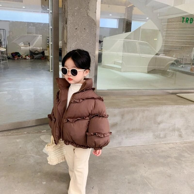 Jachetă de bumbac îngroșată pentru fete, jachetă pentru pâine de iarnă haine pentru copii de la 1 până la 12 ani haină de iarnă pentru copii paltoane puf