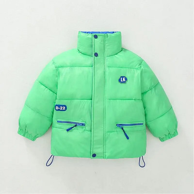 Laste sügis- ja talvepuuvillased riided poiste ja tüdrukute mantel Laste mantel 2023. aasta talvine lastele Korea talvine välispolster