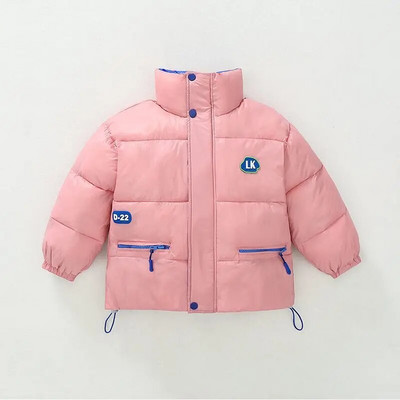 Laste sügis- ja talvepuuvillased riided poiste ja tüdrukute mantel Laste mantel 2023. aasta talvine lastele Korea talvine välispolster