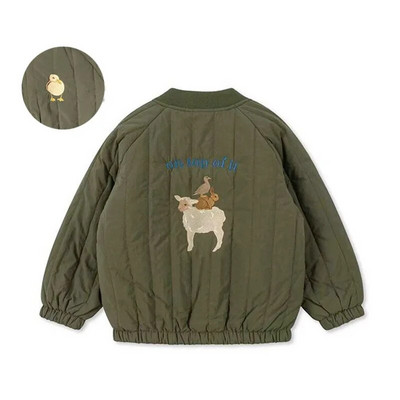 Laste jakk poisile Tüdruku mantel Talvine Sügis Fliis Puuvillane Soe õueriided Lastele