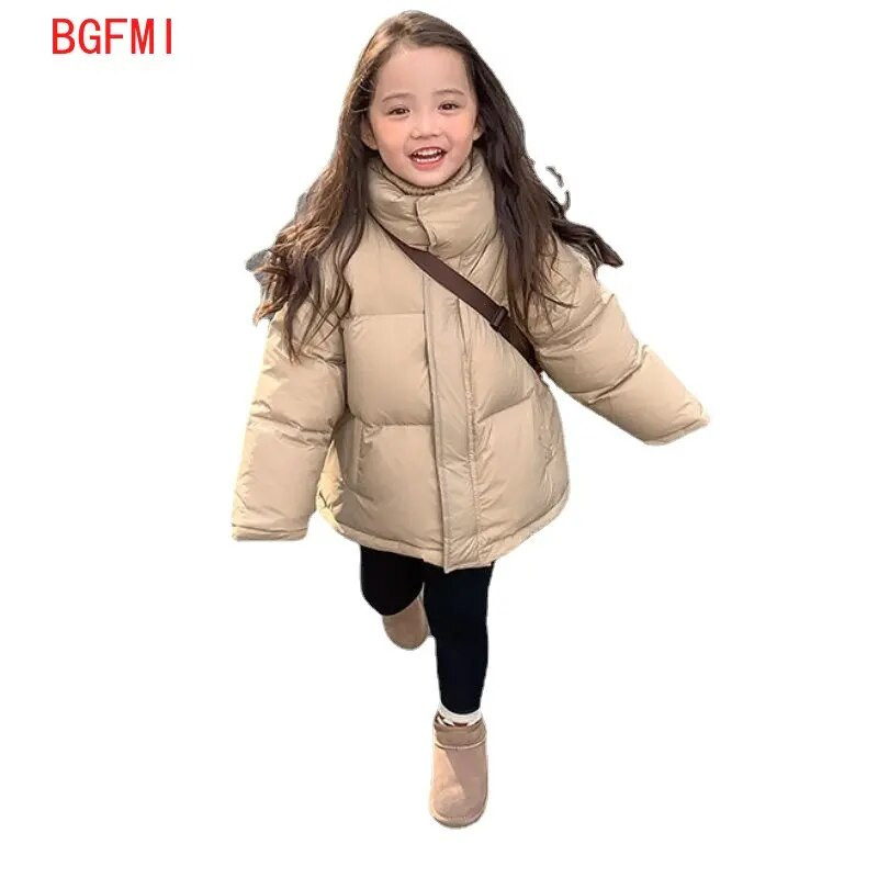 2023 Kórejské detské vrchné oblečenie pre dievčatá Zimný kabát Detská zimná bunda s výplňou pre batoľatá dievčatá Zahusťuje teplé