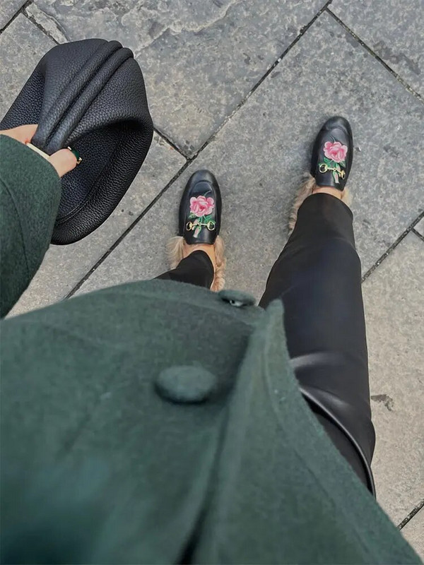 Žiemos prabangus lapės kailio apykaklė vilnonė striukė Moteriška madinga kišenės su viena krūtine, šiltas paltas ilgomis rankovėmis 2023 m. gatvės moteriški paltai