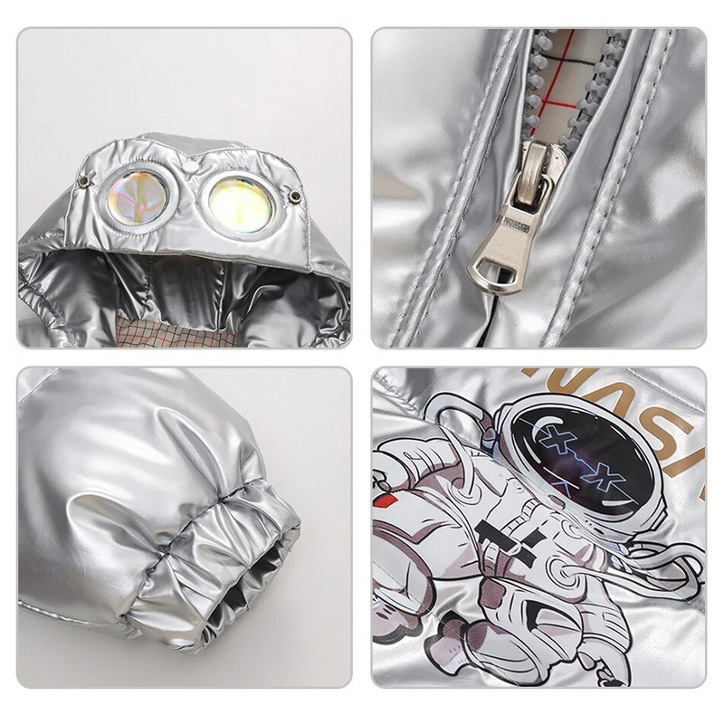 1-12-aastane poiss, laps sulejope talveriided soojad lumeülikonnad paksud lapsed beebipoisi kapuutsiga mantel Pealisriided kostüüm Doudoune Fille