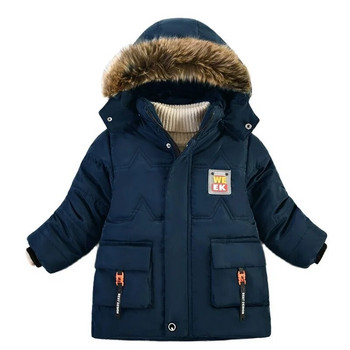 модни момчета зимни якета детски дрехи якета детски дрехи палта дрехи бебе момче памучни палта