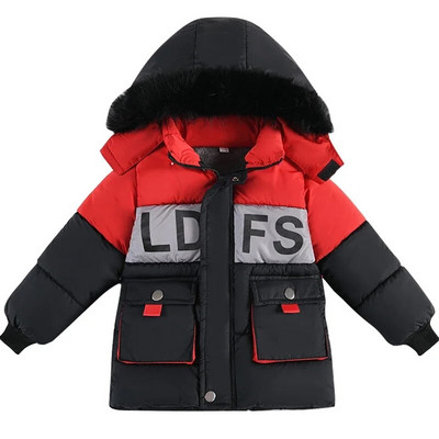 Modne zimske jakne za dječake 2024. dječja odjeća jakne dječja odjeća kaputi odjeća za dječake pamučni kaputi