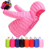 Jachetă pentru copii Primăvară Toamnă Bebeluși Fete Băieți Parka Jachetă ușoară pentru copii Adolescenți Palton din puf de rață Iarnă Copii mici Îmbrăcăminte exterioară 1-15 ani