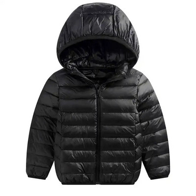 Jachetă pentru copii Primăvară Toamnă Bebeluși Fete Băieți Parka Jachetă ușoară pentru copii Adolescenți Palton din puf de rață Iarnă Copii mici Îmbrăcăminte exterioară 1-15 ani