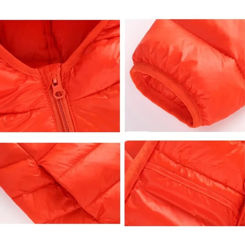 Jachetă pentru copii Primăvară Toamnă Bebeluși Fete Băieți Parka Jachetă ușoară pentru copii Adolescenți Palton din puf de rață Iarnă Copii mici Îmbrăcăminte exterioară 1-15 ani