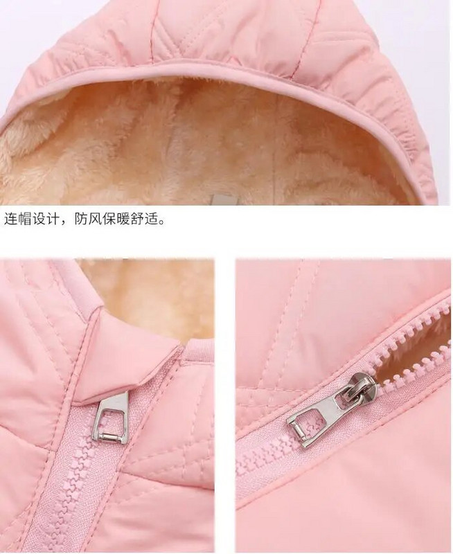 Detské kabáty, zimné zahusťovacie bundy pre chlapcov, teplé plyšové vrchné oblečenie, dievčenské kožušinové bundy s kapucňou, oblečenie pre batoľatá a deti, snežný overal