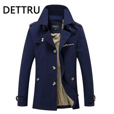 Juhuslik ülisuur mantel, meeste tuulejakk, täispuuvillane jope