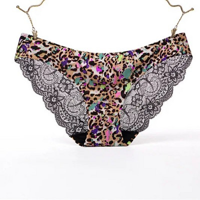 Naiste seksikad pitsist aluspüksid, õmblusteta puuvillased, hingavad püksid, tüdrukud, läbipaistvad aluspüksid, suures suuruses kaubamärgi aluspesu, 1 osa