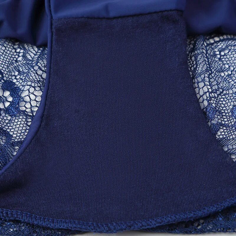 Naiste seksikad pitsist aluspüksid, õmblusteta puuvillased, hingavad püksid, tüdrukud, läbipaistvad aluspüksid, suures suuruses kaubamärgi aluspesu, 1 osa