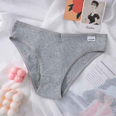 1 tk Naiste puuvillased aluspüksid Seksikas pesu Naiste aluspesu naistele aluspüksid püksid tüdrukutele ühevärvilised intiimsed aluspüksid