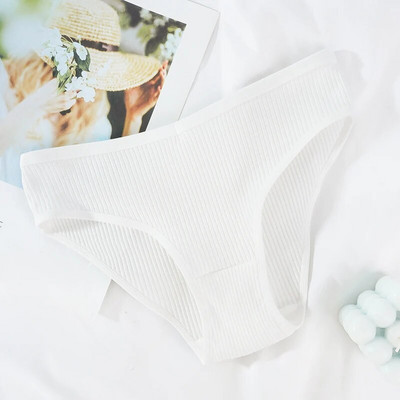 1 tk Naiste puuvillased aluspüksid Seksikas pesu Naiste aluspesu naistele aluspüksid püksid tüdrukutele ühevärvilised intiimsed aluspüksid