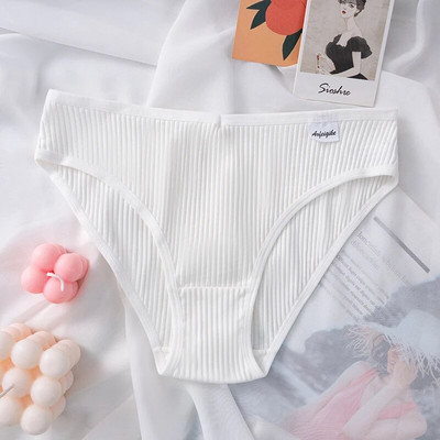 1 tk Naiste puuvillased aluspüksid Seksikas pesu Naiste aluspesu naistele aluspüksid püksid tüdrukutele ühevärvilised intiimsed aluspüksid