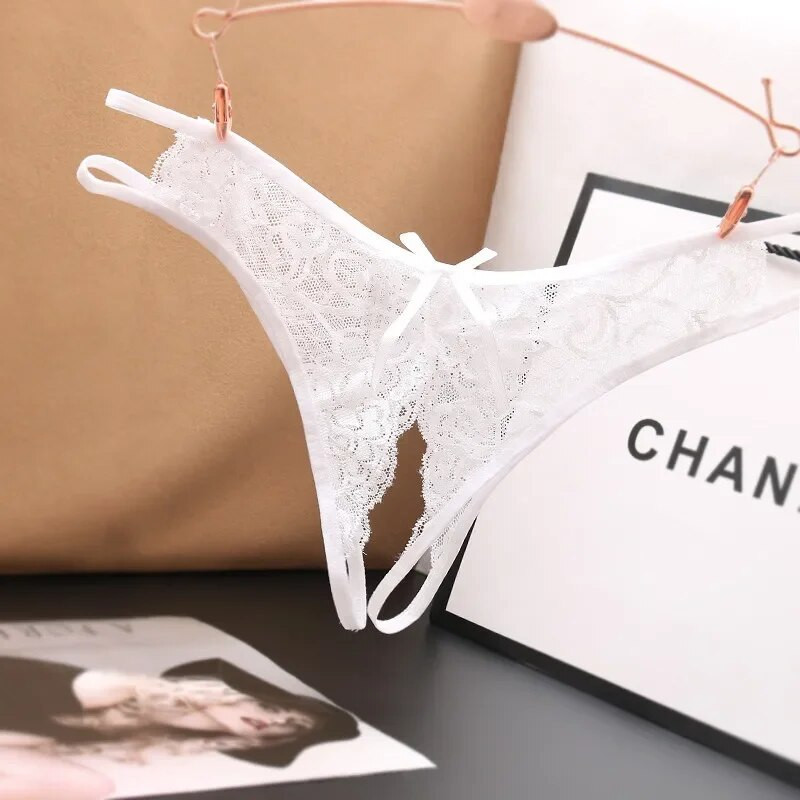 Seksikas naistepesu Naiste aluspüksid jalgevahega avanevad läbipaistvad G-stringid stringid, soliidsed aluspesu naistele naiste pitspüksid